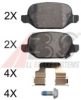 A.B.S. 37968 Brake Pad Set, disc brake